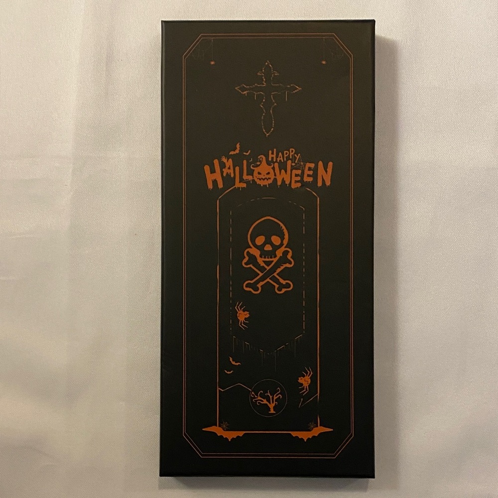 Halloween Party Reusable Wooden Chopsticks - 5 Pairs, 9.4 Inches